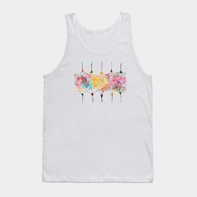 Cortical Neurons Tank Top by erzebeth